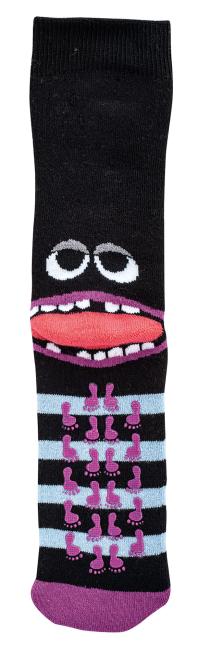 6 Paar TippTexx 24 Kinder ABS Stoppersocken Freche Bande